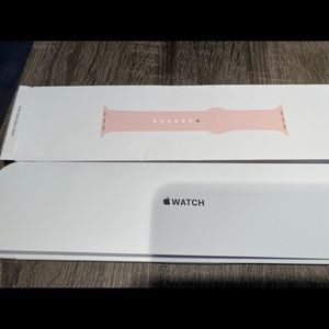 Pink Apple Watch band